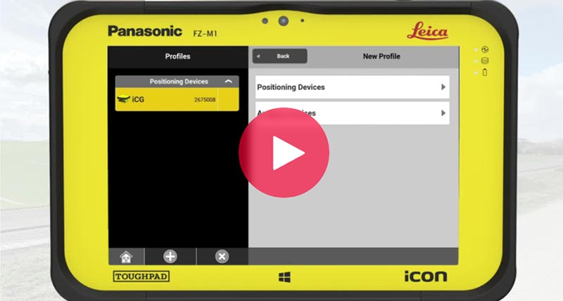 Leica iCON site software 